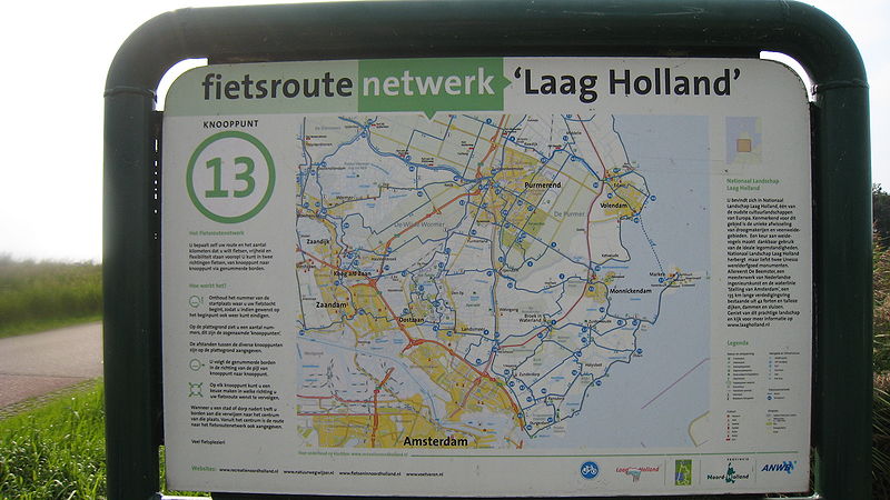 File:Fietsroute Netwerk Laag Holland knooppunt 13.jpg