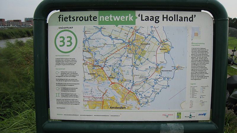 File:Fietsroute Netwerk Laag Holland knooppunt 33.jpg
