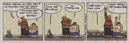 Nooit praten met kabouters