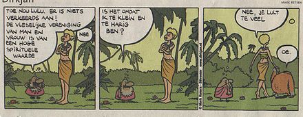 Is het omdat ik te klein en te harig ben