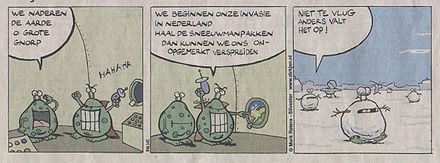 Niet te vlug, anders valt het op