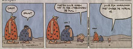 Jullie zijn vooralsnog niet onder de indruk he
