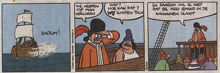 Niet in de kannonnen slapen!