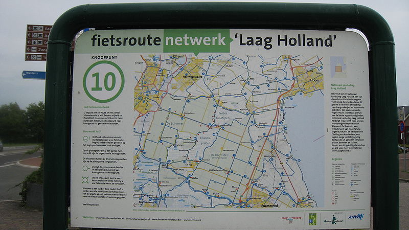 File:Fietsroute Netwerk Laag Holland knooppunt 10.jpg